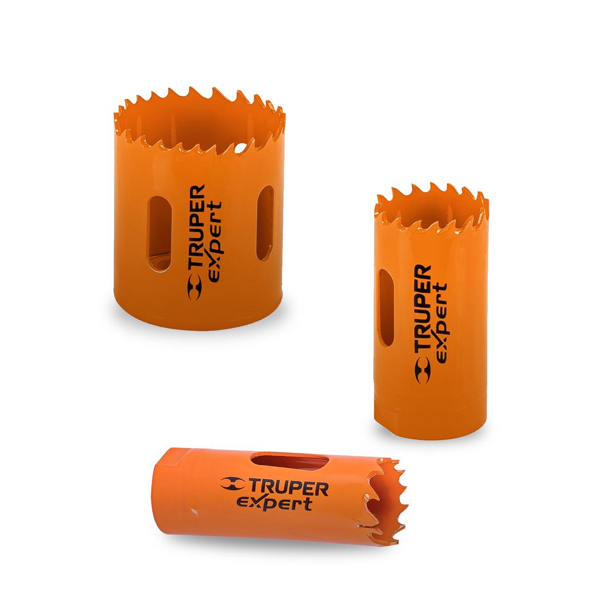 Kit De Sierras Copa Bimetal Truper Expert Kitb-6  6 Piezas + 2 Mandriles